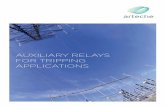 AUXILIARY RELAYS FOR TRIPPING APPLICATIONS