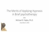 TI1 Merits of Hypnosis HANDOUTS - Brief Therapy Conference