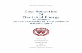 Cost Reduction Of Electrical Energy