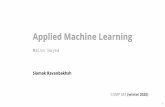 Naive Bayes Applied Machine Learning - cs.mcgill.ca