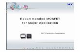 Recommended MOSFET for Major Application