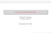 A Survey of Parking Functions