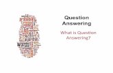 Question Answering - eecs.csuohio.edu