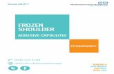 Frozen shoulder - NHFT