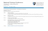 National Trainees Conference - RCOG