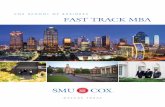 COX SCHOOL OF BUSINESS FAST TRACK MBA - SMU