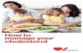 How to manage your cholesterol