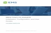 Meeting Planner Documentation - EMS Software