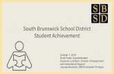 Student Achievement South Brunswick School District