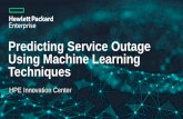 Predicting Service Outage Using Machine Learning Techniques