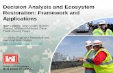 Decision Analysis and Ecosystem Restoration: Framework and ...
