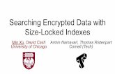 Searching Encrypted Data with University of Chicago Min Xu ...