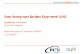 Deep Underground Neutrino Experiment: DUNE