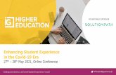 Enhancing Student Experience in the Covid-19 Era