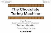 The Chocolate Turing Machine