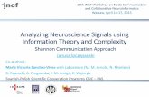 Analyzing Neuroscience Signals using Information Theory ...