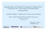 Application of Diesel Emissions Reduction Controls for ...