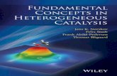 Fundamental Concepts in Heterogeneous Catalysis