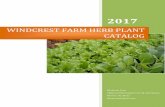 WINDCREST FARM Herb Catalog