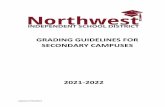 GRADING GUIDELINES FOR SECONDARY CAMPUSES