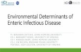 Environmental Determinants of Enteric Infectious Disease