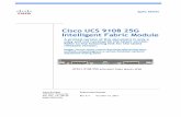 Cisco UCS 9108 25G Intelligent Fabric Module Spec Sheet