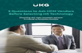 5 Questions to Ask HCM Vendors Before Selecting HR …