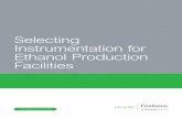 Selecting Instrumentation for Ethanol Production Facilities