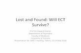 Lost and Found: Will ECT Survive? - NACT