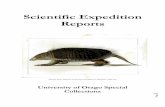 Scientific Expedition Reports - OUR Archive Home