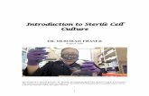 Introduction to Sterile Cell Culture