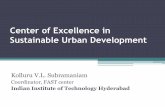 Center of Excellence in Sustainable Urban Development