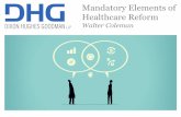 Mandatory Elements of Healthcare Reform