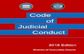 Judicial Conduct - DC Courts