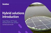 Hybrid solutions introduction - Scatec
