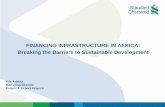 FINANCING INFRASTRUCTURE IN AFRICA: Breaking the …