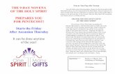 THE 9-DAY NOVENA OF THE HOLY SPIRIT PREPARES YOU …