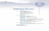 Defining Classes - Tulane University