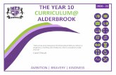 THE YEAR 10 2020 - 21 CURRICULUM@ ALDERBROOK