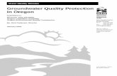 Groundwater Quality Protection In Oregon