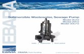 Submersible Wastewater, Sewage Pump