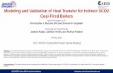 Modeling and Validation of Heat Transfer for Indirect SCO2 ...
