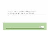 City of Greater Bendigo - Gaming Policy Review