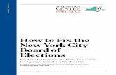 How to Fix the New York City Board of Elections