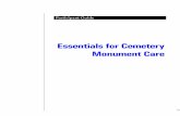 Essentials for Cemetery Monument Care - NCPTT