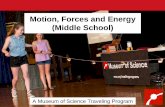 Motion Forces Energy (Middle School)