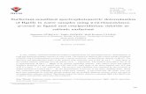 Surfactant-sensitized spectrophotometric determination of ...