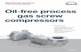 Oil-free process gas screw compressors - MAN Energy Solutions