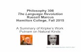Philosophy 308 The Language Revolution Russell Marcus ...