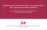 National Curriculum Framework for Teacher Education - Assam